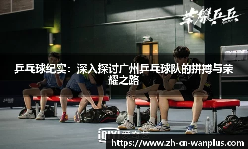 乒乓球纪实：深入探讨广州乒乓球队的拼搏与荣耀之路